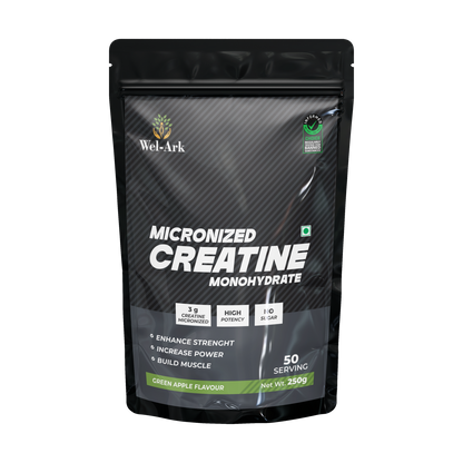 Creatine Monohydrate Micronized 250g (50 Servings)