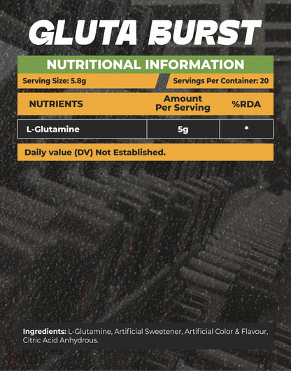 Gluta Burst - L Glutamine