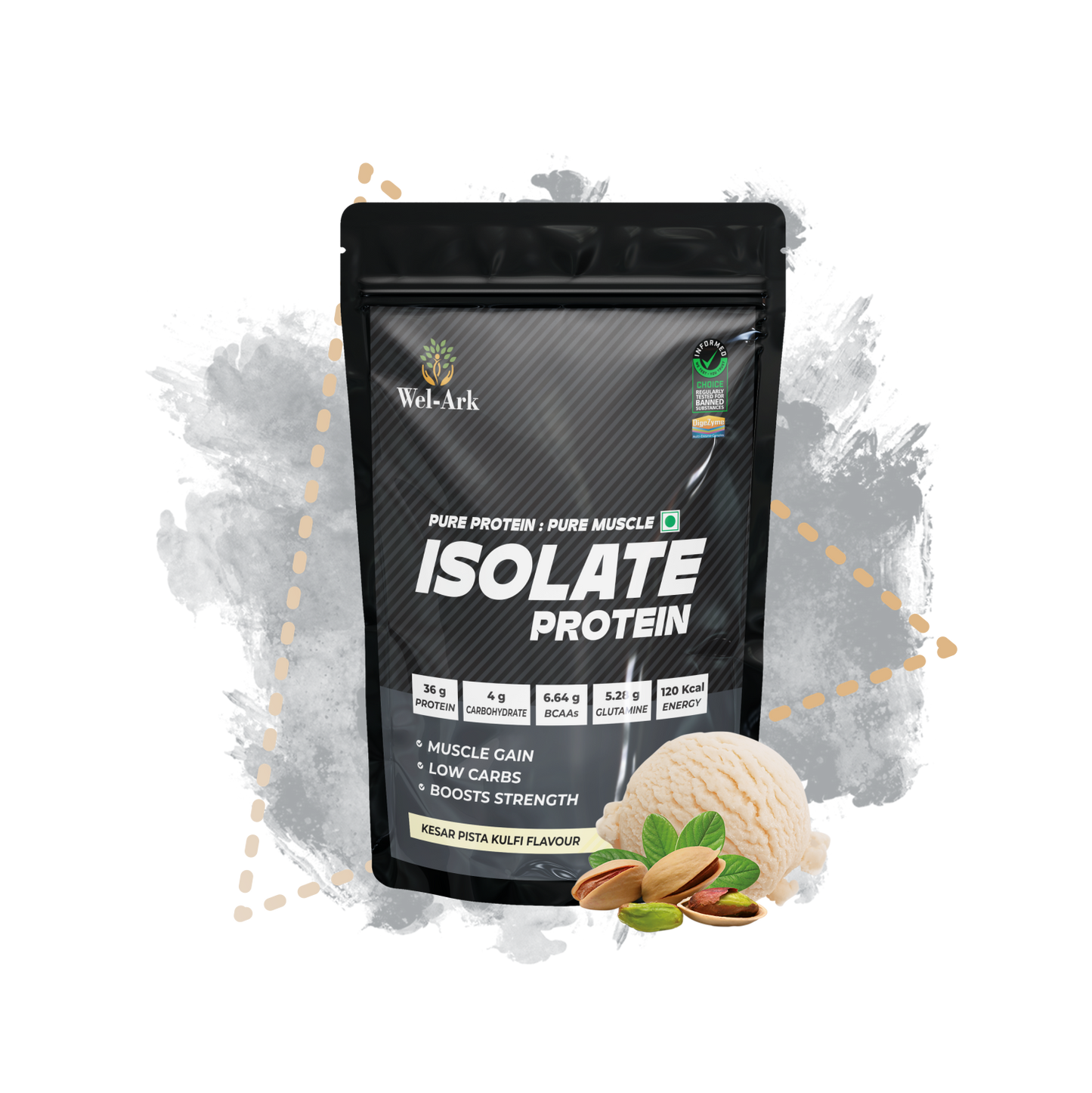 WEL-ARK ISOLATE PROTEIN WITH HIGH DIGIZYME NEW PACK