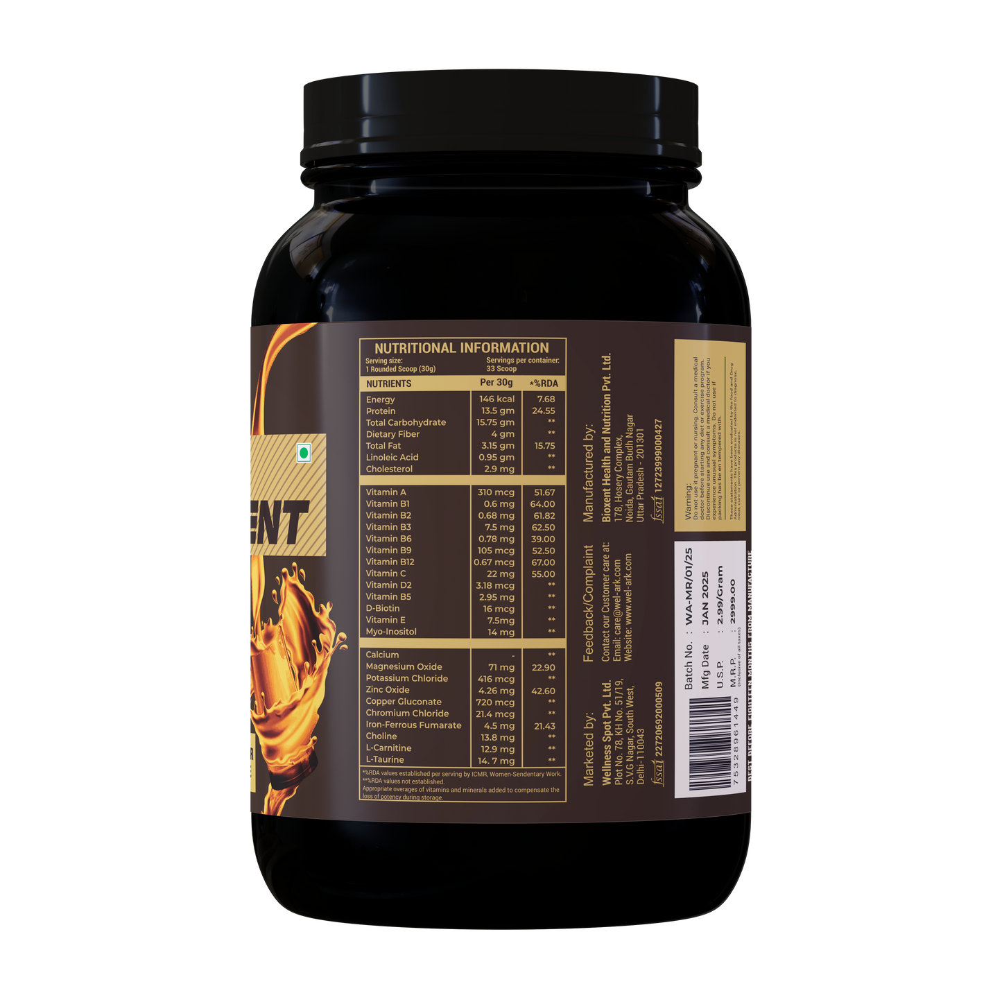Meal Replacement for Weight Control and Management