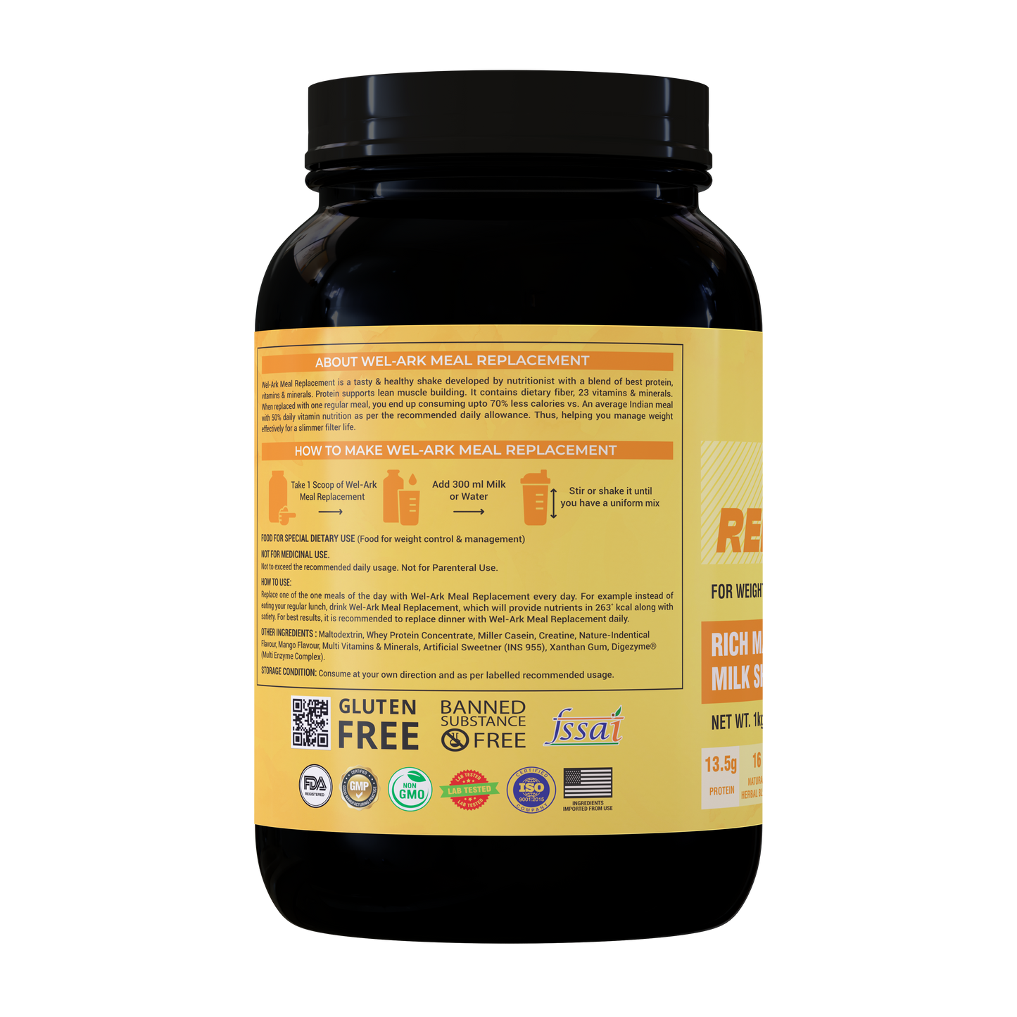 Meal Replacement for Weight Control and Management