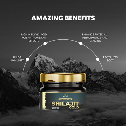 ALPHA MALE PURE HIMALIYAN SHILAJIT GOLD (20gm)