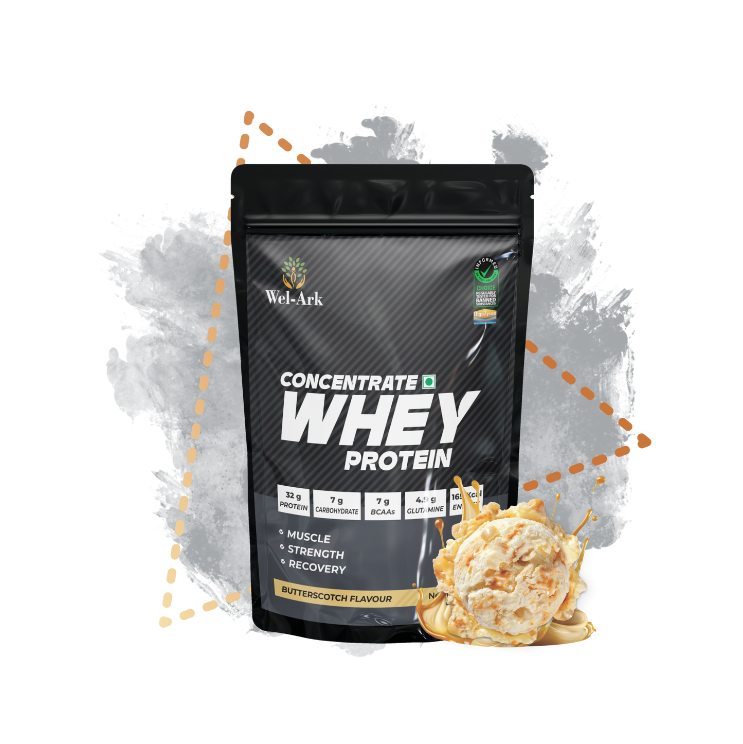 WHEY PROTEIN 80% WITH HIGH DIGIZYME NEW PACK