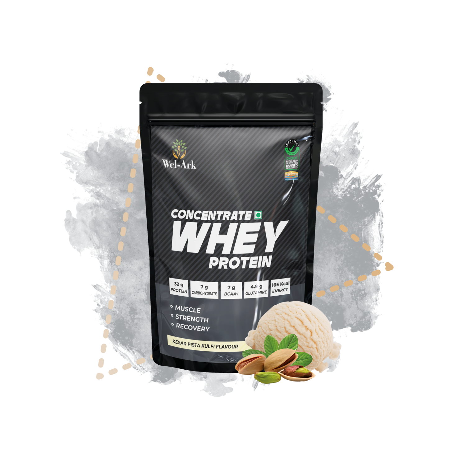 WHEY PROTEIN 80% WITH HIGH DIGIZYME NEW PACK