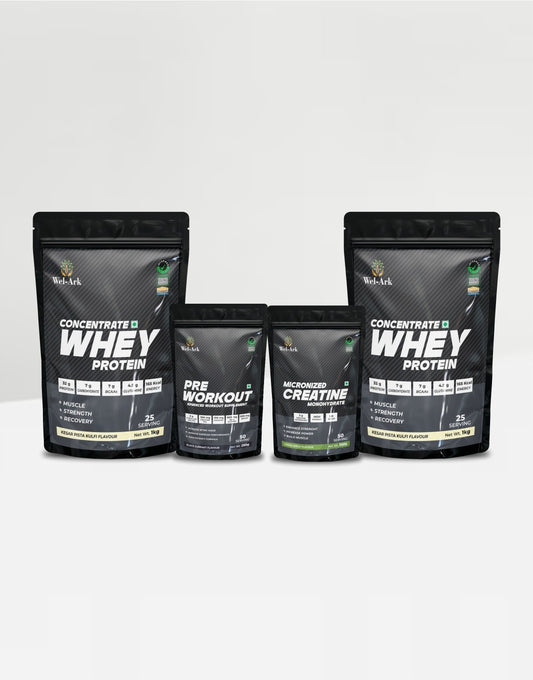 WHEY + PREWORKOUT +CREATINE |COMBO SALE