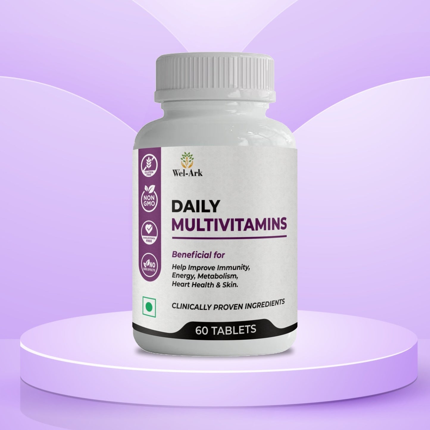 Wel-ark Daily Multivitamin Tablets (60 Tabs)