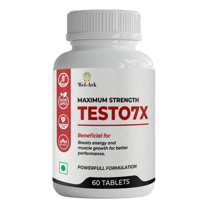 Wel-ark Testo7X Tablets (60 Tabs)