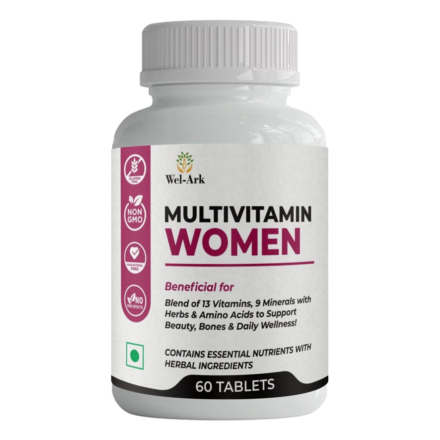 Wel-ark Multi-vitamin Tablets For Women (60 Tablets)