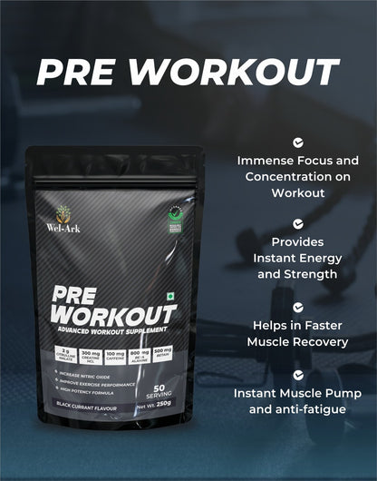 COMBO SALE ISOLATE PROTEIN + PRE WORKOUT COMBO