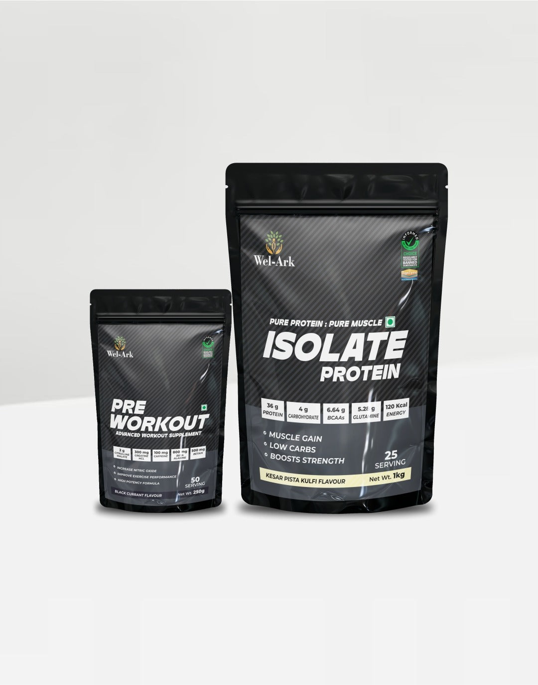 COMBO SALE ISOLATE PROTEIN + PRE WORKOUT COMBO