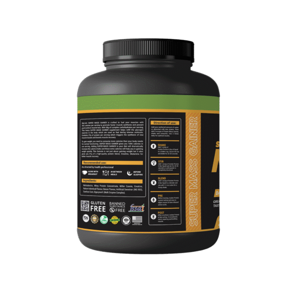 Mass gainer back