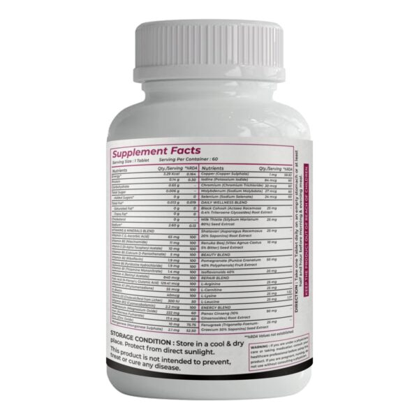 Multi-vitamin Tablets For Women b