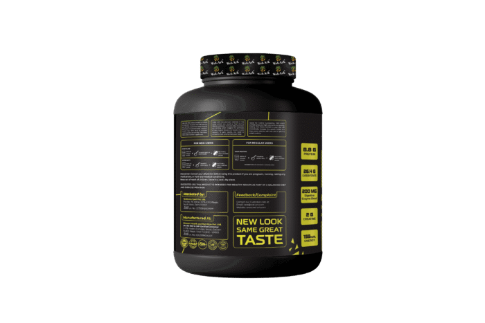 Wel-Ark Pro-Mass Gainer Irish Chocolate 3kg Tub Supplement Facts