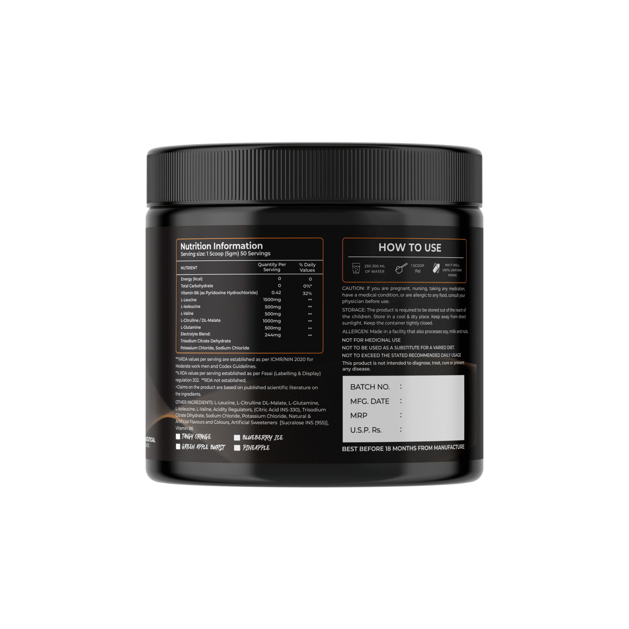 BCAA Electrolytes
