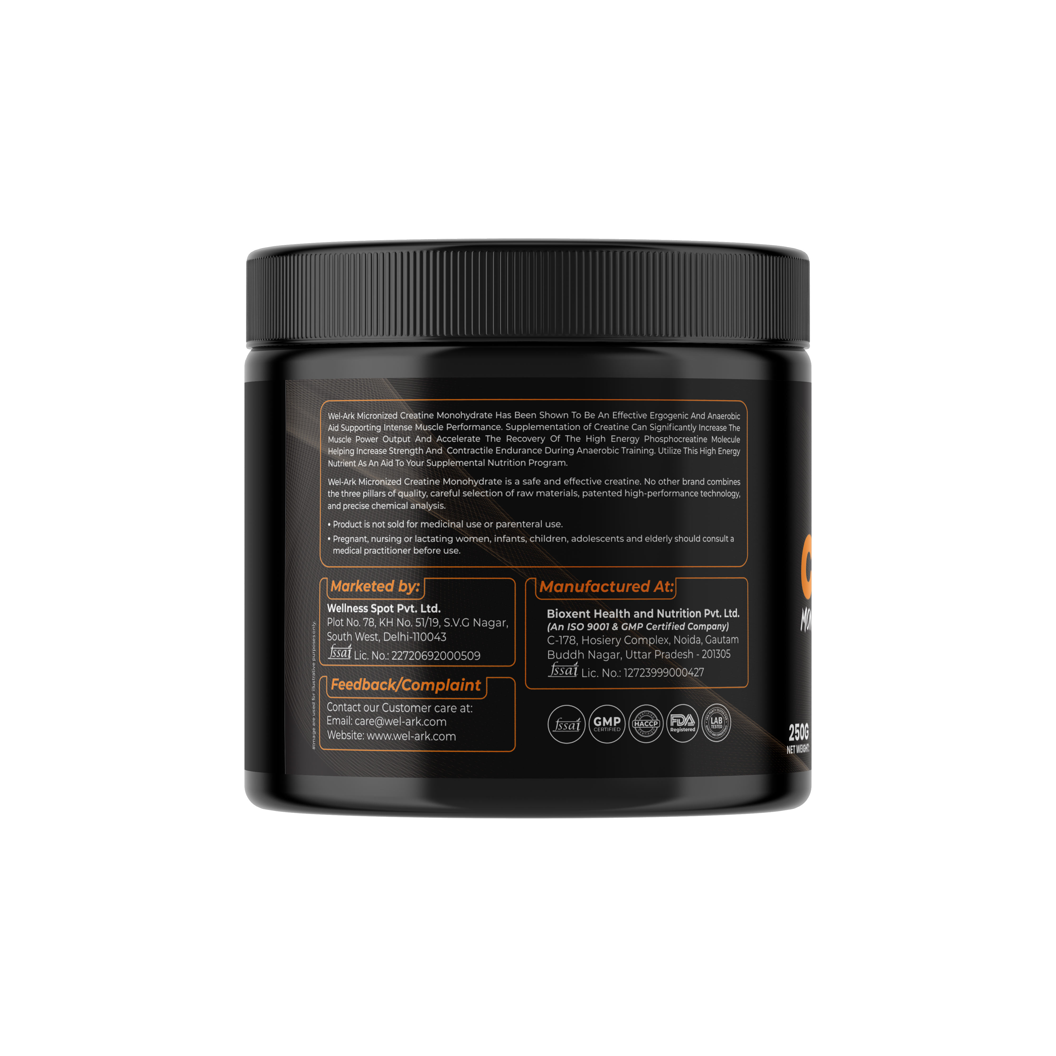 Creatine Monohydrate Electrolytes (50 Servings)
